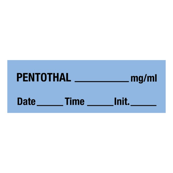 Pentothal_mg/ml DTI 1/2 x 500 Blue w/Black
